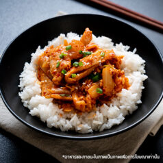 Kimchi Pork with Rice